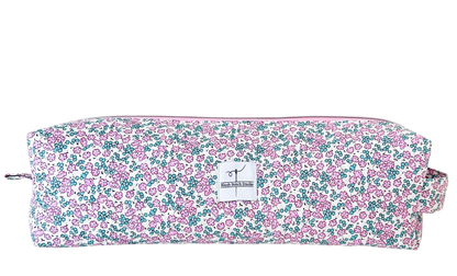 pink floral hair tool bag. canada. 