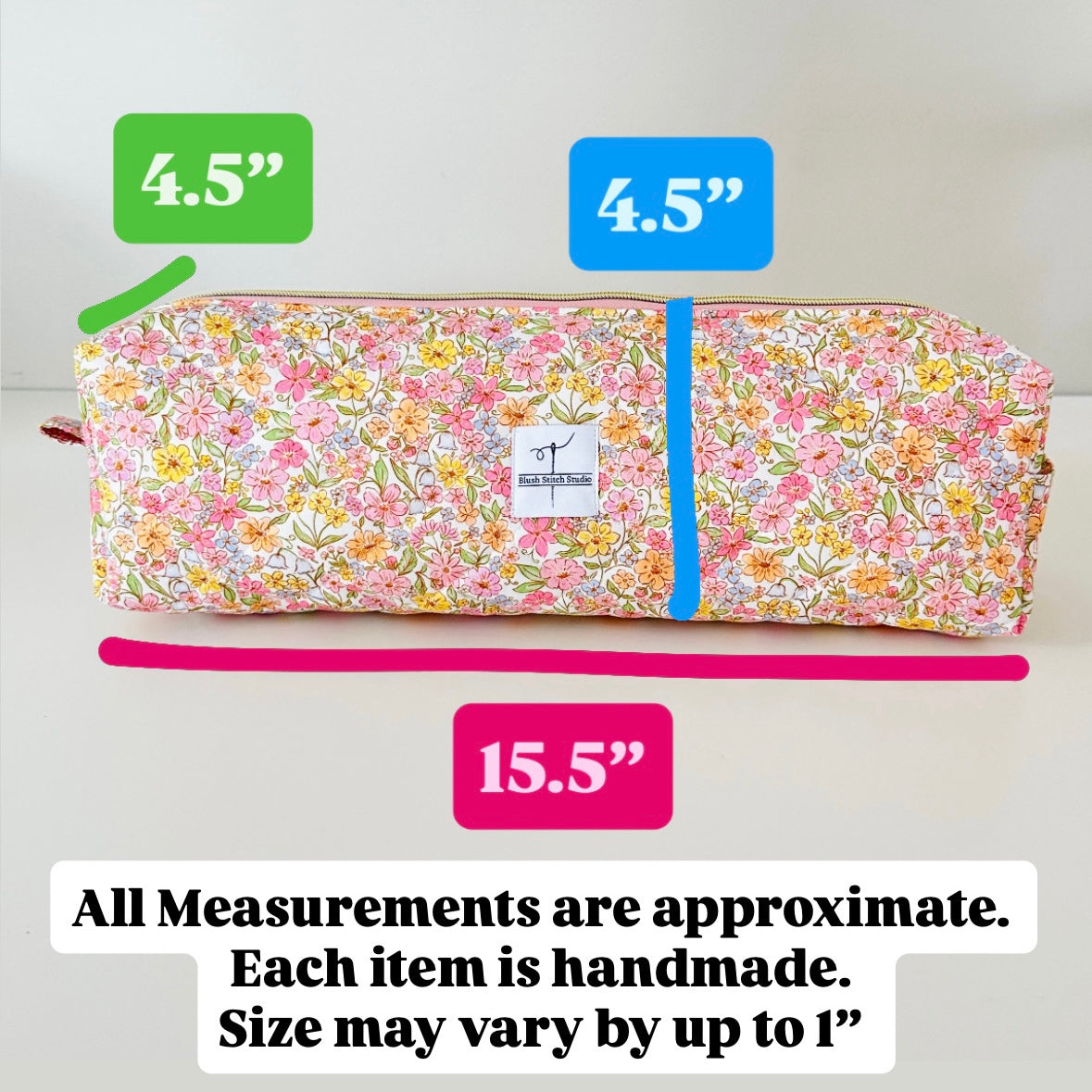 hair tool bag measurements