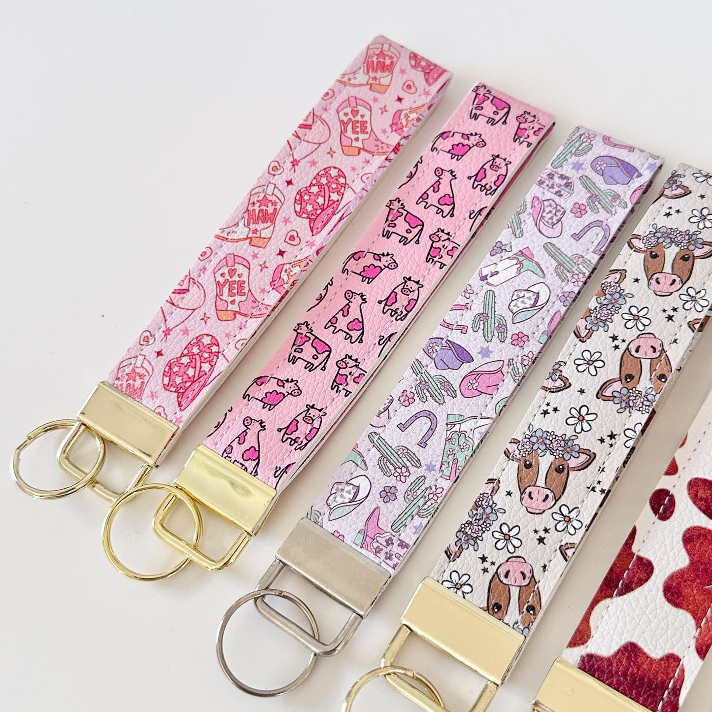 Cowgirl Western Key Wristlets