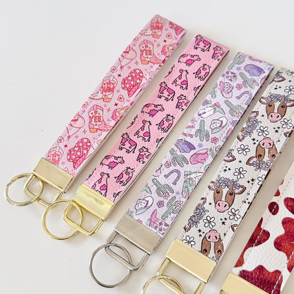 Cowgirl Western Key Wristlets