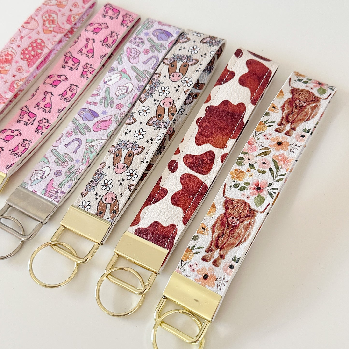 Cowgirl Western Key Wristlets