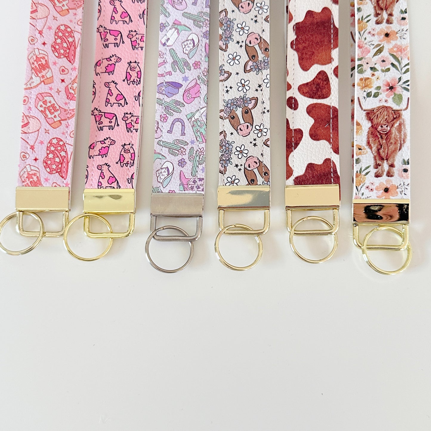Cowgirl Western Key Wristlets