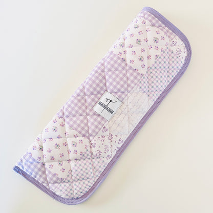 Lilac Patchwork Heat Resistant Hot Tool Sleeve