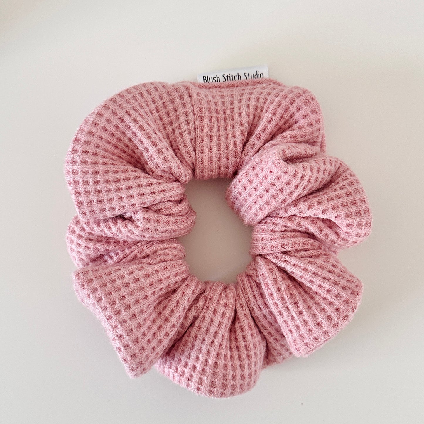 Waffle Texture Scrunchies