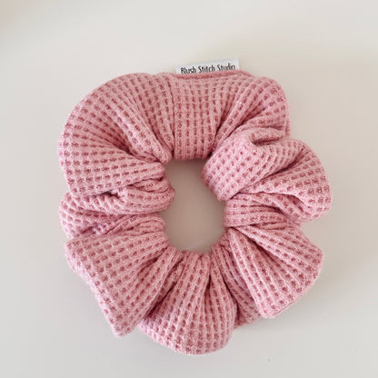 Waffle Texture Scrunchies