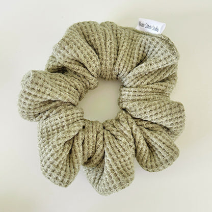Waffle Texture Scrunchies