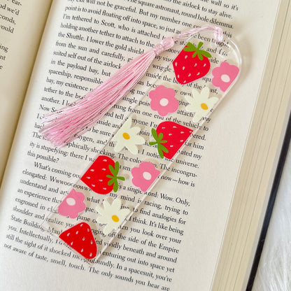 Strawberry Cherry & Watermelon Acrylic Bookmark