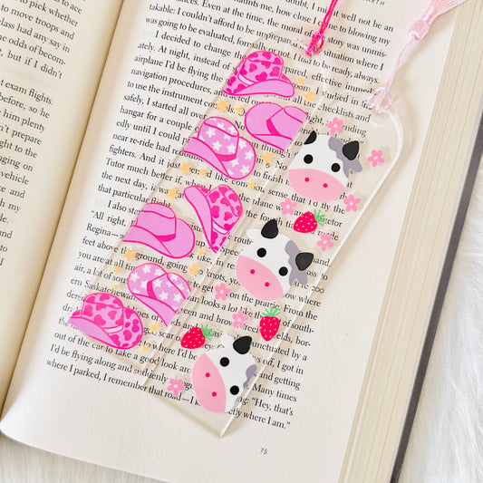 Set of floral patterned keychains with gold clasps on a white background