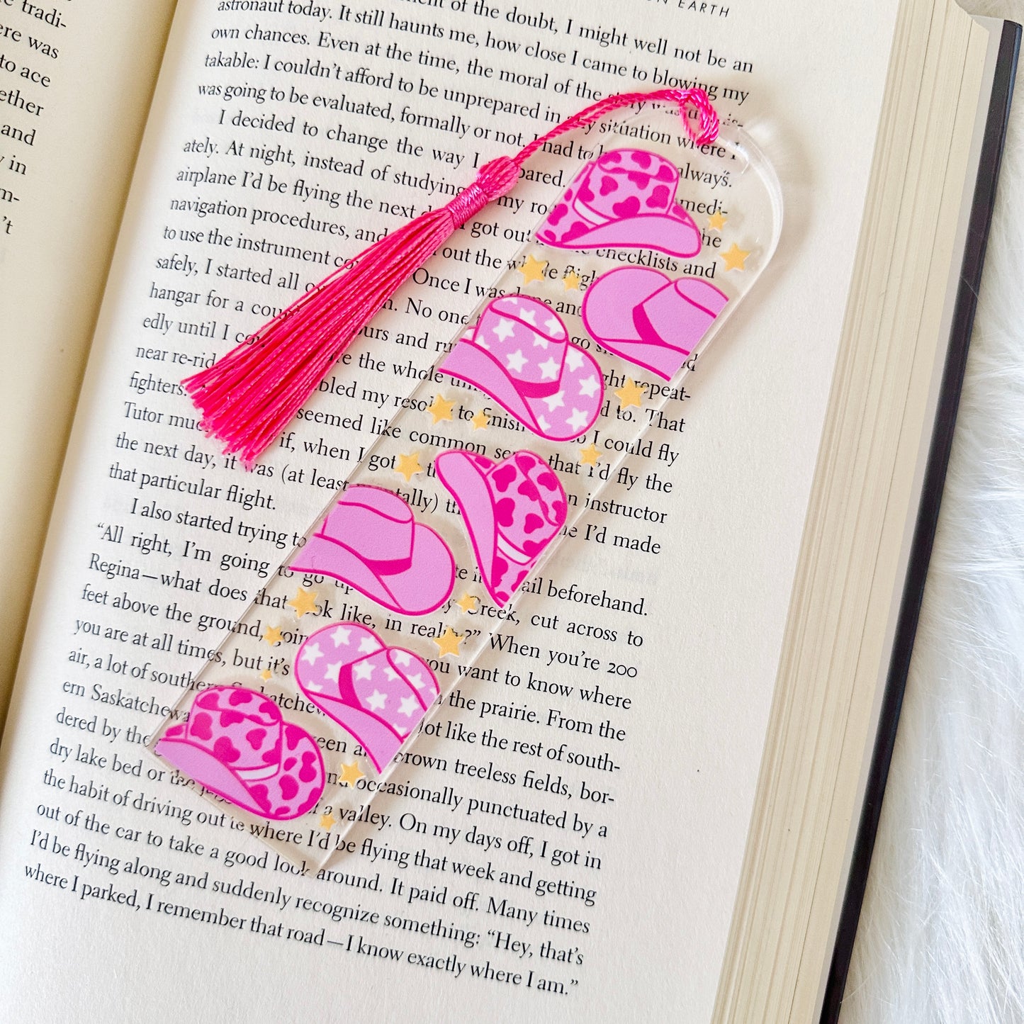 Set of floral patterned keychains with gold clasps on a white background