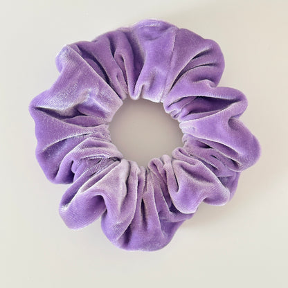 Pastel Velvet Scrunchies