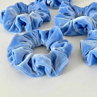 Pastel Velvet Scrunchies