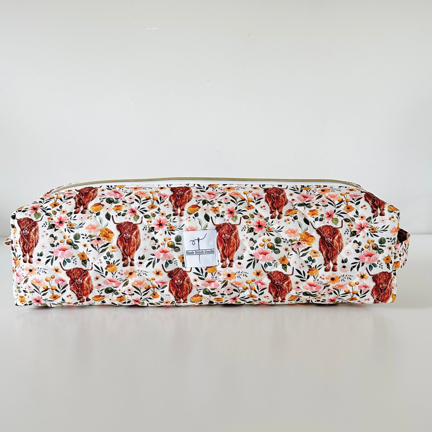 Highland Cow Hair Tool Bag