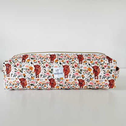 Highland Cow Hair Tool Bag