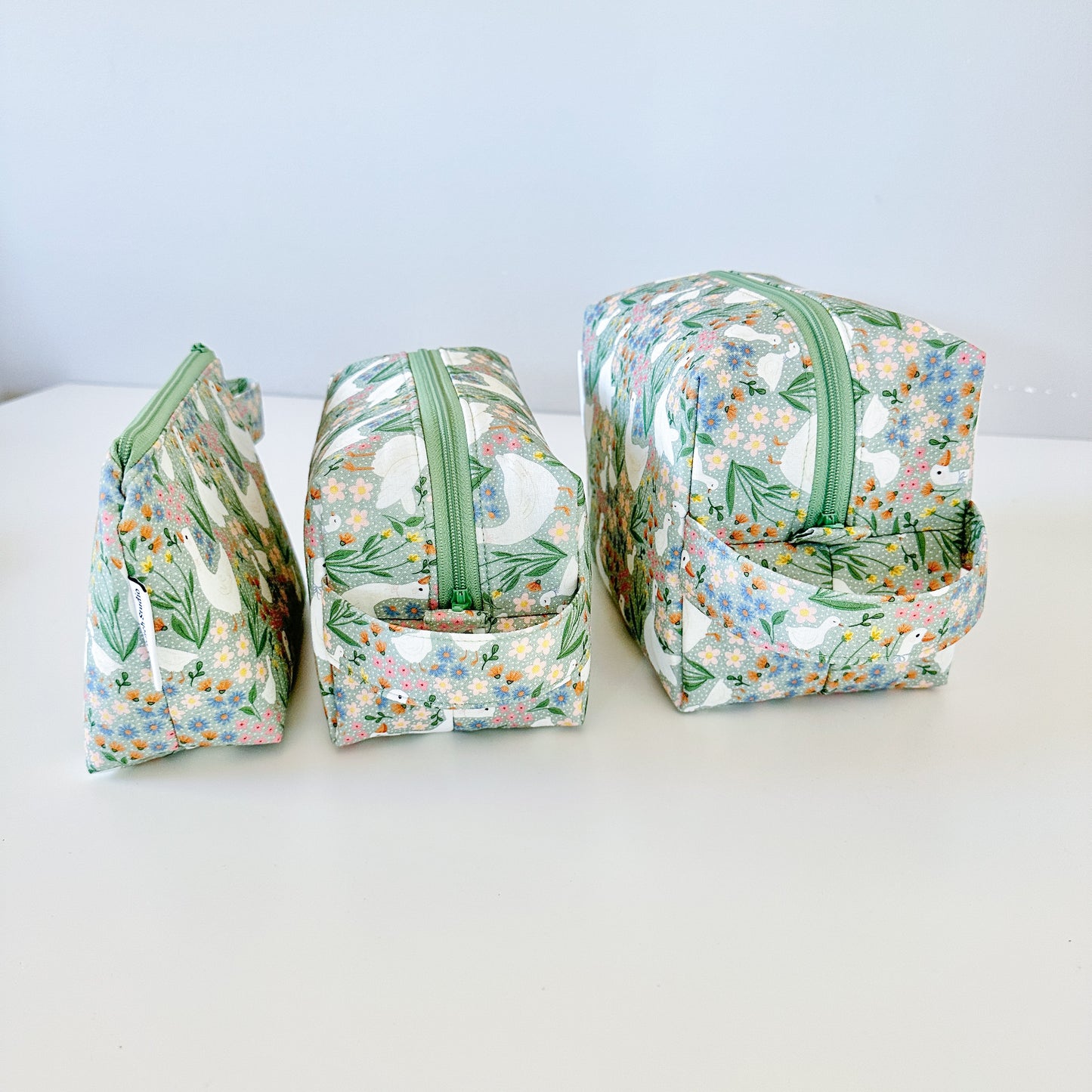 goose makeup bag