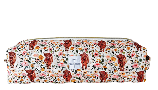 Highland Cow Hair Tool Bag