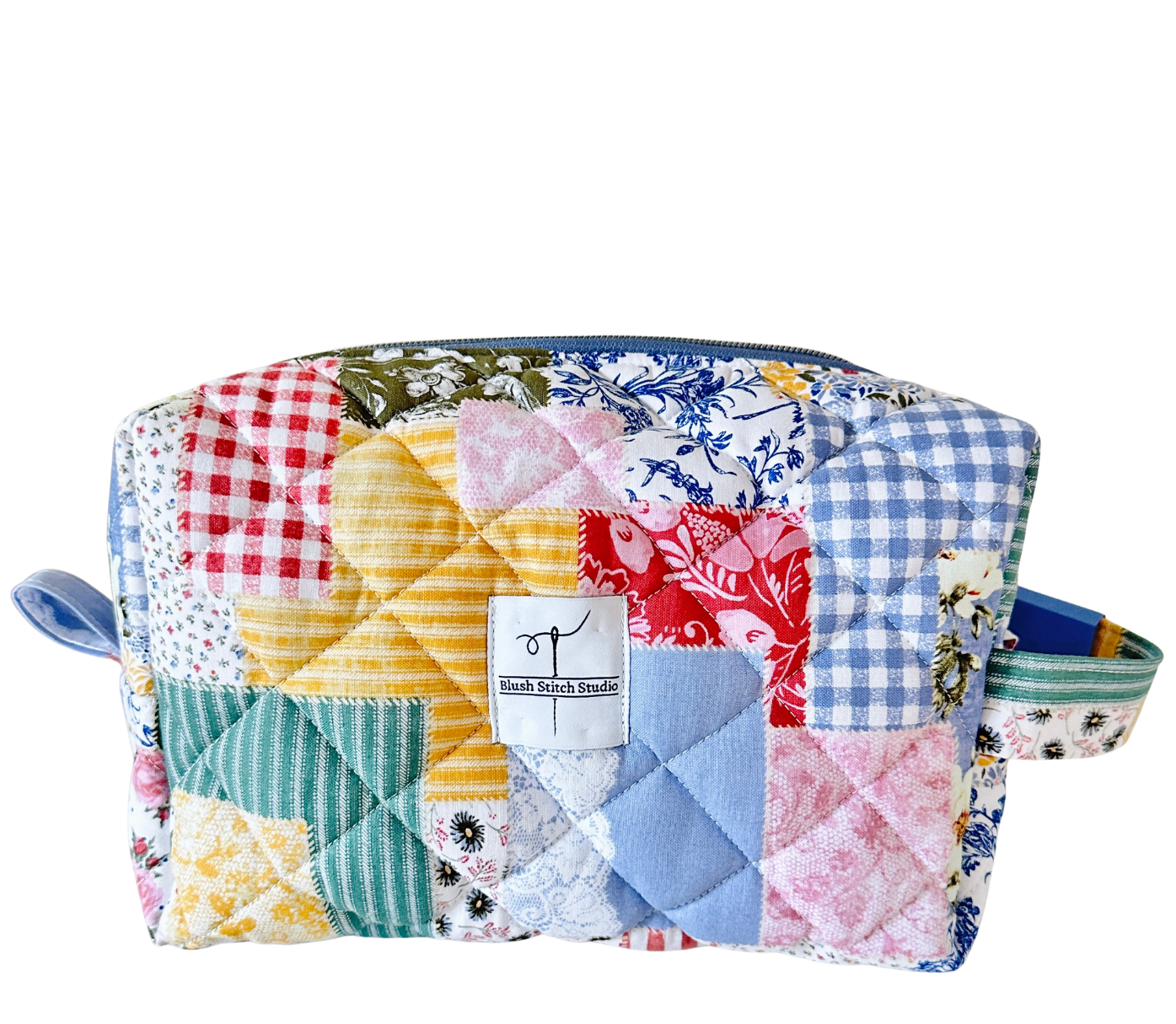 Boho Patchwork Makeup Bag
