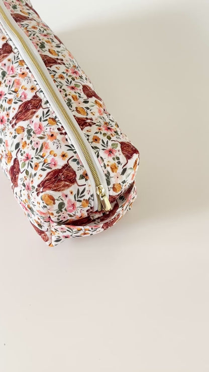 Highland Cow Hair Tool Bag