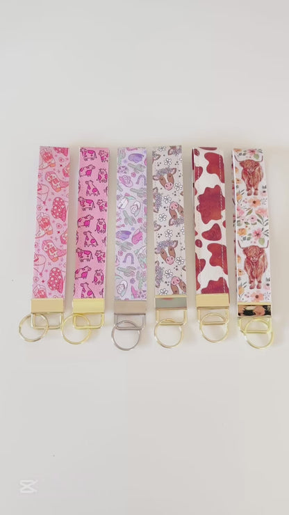 Cowgirl Western Key Wristlets